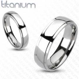 Spikes TT1021 Dámský snubní prsten titan