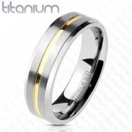 Spikes TT1043 Dámský snubní prsten titan - cena, srovnání
