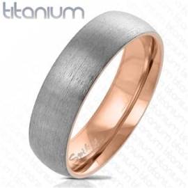 Spikes TT1041 Dámský snubní prsten titan