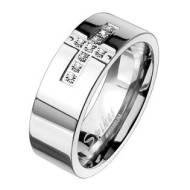 Spikes Dámský snubní prsten titan, šíře 6 mm - cena, srovnání
