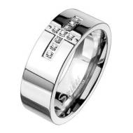 Spikes Pánský snubní prsten titan, šíře 8 mm - cena, srovnání