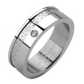 Spikes OPR1213 Pánský ocelový prsten šíře 7 mm