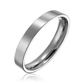Šperky4u Ocelový prsten, šíře 3 mm, vel. 65