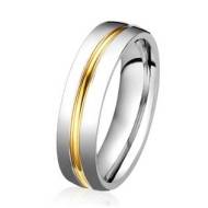 Šperky4u OPR0039 Dámský ocelový prsten, šíře 5 mm - cena, srovnání