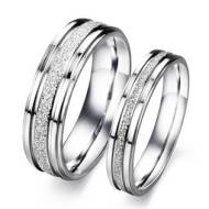 Šperky4u OPR0051 Dámský ocelový prsten, šíře 4 mm - cena, srovnání