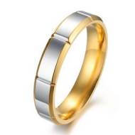 Šperky4u OPR0052 Dámský ocelový prsten, šíře 4 mm - cena, srovnání