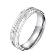 Šperky4u OPR0051 Pánský ocelový prsten, šíře 6 mm - cena, srovnání