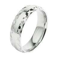 Šperky4u OPR0057 Dámský ocelový prsten, šíře 6 mm - cena, srovnání