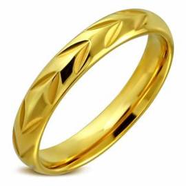 Šperky4u OPR0024 Dámský snubní prsten, šíře 4 mm