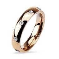 Šperky4u OPR0016-4ZRx Dámský ocelový snubní prsten - cena, srovnání