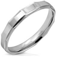 Šperky4u NSS3007 Pánský snubní ocelový prsten - cena, srovnání