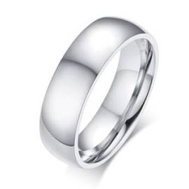 Šperky4u OPR0099 Pánský ocelový snubní prsten