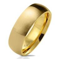 Šperky4u OPR0070 Pánský zlacený snubní prsten - cena, srovnání