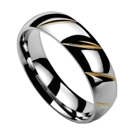 Nubis NSS3001 Pánský snubní prsten ocel - cena, srovnání