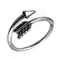 Šperky4u Ocelový prsten šíp - cena, srovnání