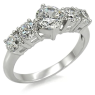 Šperky4u Ocelový prsten zdobený zirkony - cena, srovnání