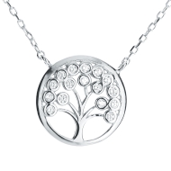 Nubis Střibrný náhrdelník strom života - cena, srovnání