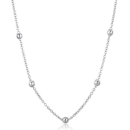 Nubis Stříbrný náhrdelník s drobnými kuličkami - cena, srovnání