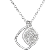 Evolution Group Stříbrný náhrdelník s přívěsky - cena, srovnání