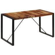 vidaXL Jedálenský stôl 140x70x75 cm, drevený masív sheesham - cena, srovnání