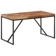 vidaXL Jedálenský stôl 140x70x76 cm akáciový a mangovníkový masív - cena, srovnání