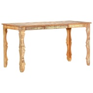 vidaXL Jedálenský stôl 140x70x76 cm, recyklovaný masív - cena, srovnání