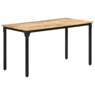 vidaXL Jedálenský stôl 140x70x76 surové mangové drevo - cena, srovnání