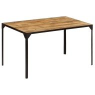 vidaXL Jedálenský stôl 140x80x76 cm, mangový masív - cena, srovnání