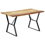 vidaXL Jedálenský stôl 140x80x76 cm, recyklovaný masív - cena, srovnání