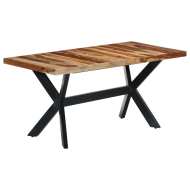 vidaXL Jedálenský stôl 160x80x75 cm masívne sheeshamové drevo - cena, srovnání
