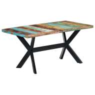 vidaXL Jedálenský stôl 160x80x75 cm, recyklovaný masív - cena, srovnání