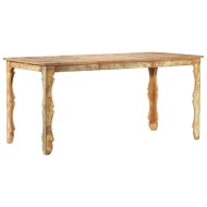 vidaXL Jedálenský stôl 160x80x76 cm, recyklovaný masív - cena, srovnání