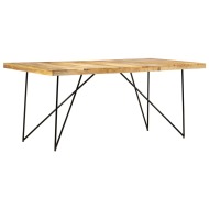 vidaXL Jedálenský stôl 180x90x76 cm mangový masív - cena, srovnání