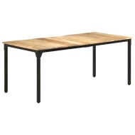vidaXL Jedálenský stôl 180x90x76 cm surové mangovníkové drevo - cena, srovnání