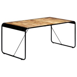 vidaXL Jedálenský stôl 180x90x76 cm surové masívne mangovníkové drevo