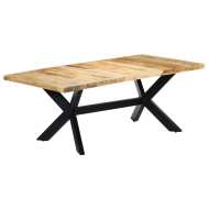 vidaXL Jedálenský stôl 200x100x75 cm masívne mangovníkové drevo - cena, srovnání