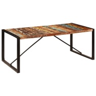 vidaXL Jedálenský stôl 200x100x75 cm, recyklovaný masív - cena, srovnání