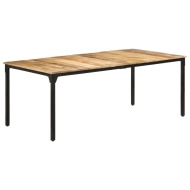 vidaXL Jedálenský stôl 200x100x76 cm surové mangové drevo - cena, srovnání