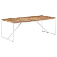 vidaXL Jedálenský stôl 200x90x76 cm akáciový a mangovníkový masív - cena, srovnání