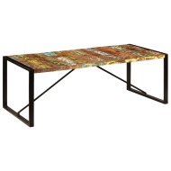 vidaXL Jedálenský stôl 220x100x75 cm, recyklovaný masív - cena, srovnání