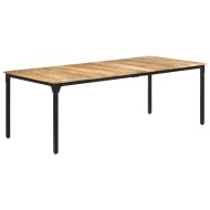 vidaXL Jedálenský stôl 220x100x76 cm surové mangovníkové drevo - cena, srovnání