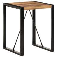 vidaXL Jedálenský stôl 60x60x75 cm akáciové drevo so sheeshamovou úpravou - cena, srovnání