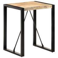vidaXL Jedálenský stôl 60x60x75 cm masívne surové mangovníkové drevo - cena, srovnání