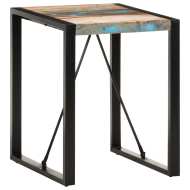 vidaXL Jedálenský stôl 60x60x75 cm, recyklovaný masív - cena, srovnání