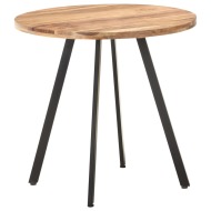 vidaXL Jedálenský stôl 80 cm masívne akáciové drevo - cena, srovnání