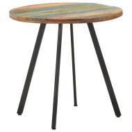 vidaXL Jedálenský stôl 80 cm recyklovaný masív - cena, srovnání