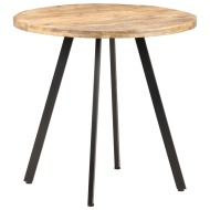 vidaXL Jedálenský stôl 80 cm surové mangovníkové drevo - cena, srovnání