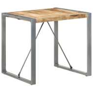 vidaXL Jedálenský stôl 80x80x75 cm, surové mangové drevo - cena, srovnání