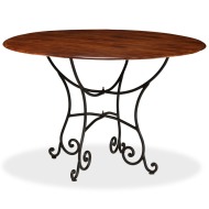 vidaXL Jedálenský stôl, akáciové drevo, sheeshamová úprava, 120x76 cm - cena, srovnání