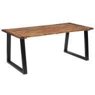 vidaXL Jedálenský stôl, akáciový masív 180x90 cm - cena, srovnání